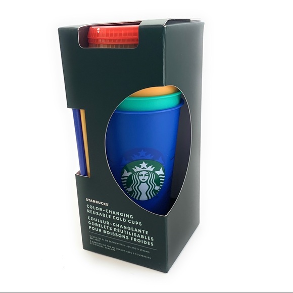 Starbucks Accessories - Starbucks color changing cups 2020 rainbow